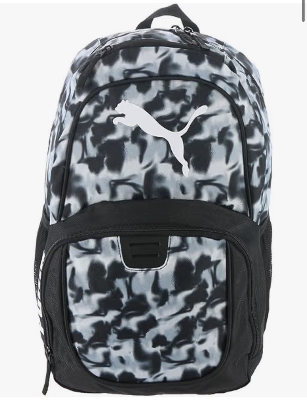 Puma Black & White Camo Backpack